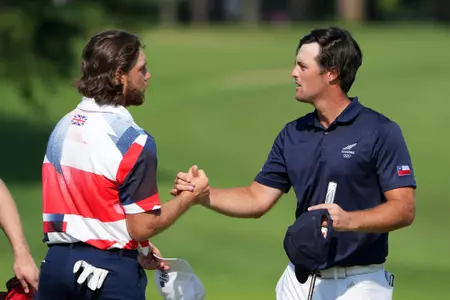 Olympics: Golf-Mens Individual Round 4
