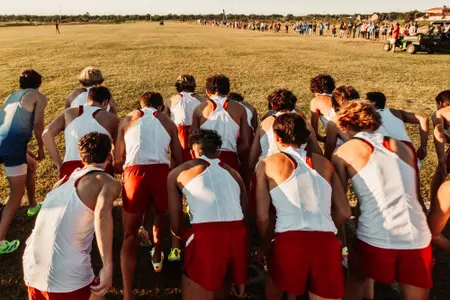 cross country start line