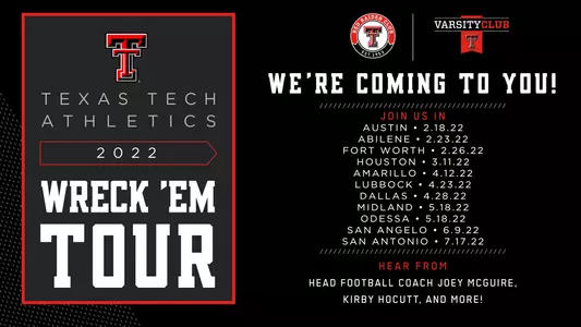 2022 Wreck 'Em Tour Graphic