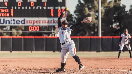 Kendall Fritz tosses a perfect game against Texas A&M- Corpus Christi
