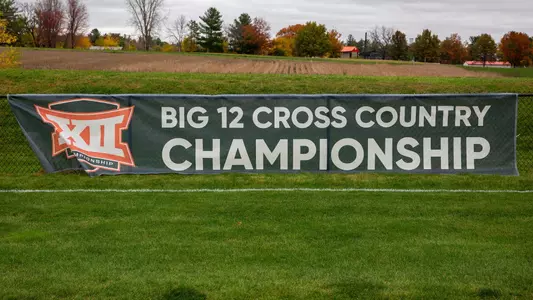 2023 Big 12 Cross Country sign