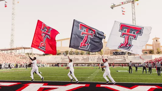 Football Cheer Double T Flags