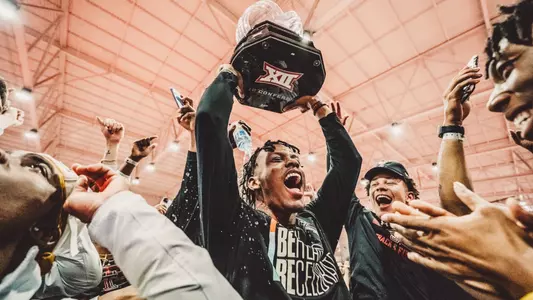 big 12 2023 trophy celebration