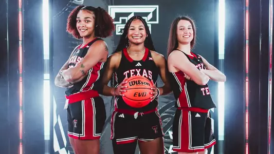Jordyn Berritt, Bailey Maupin, Jasmine Shavers at Big 12 Media Day