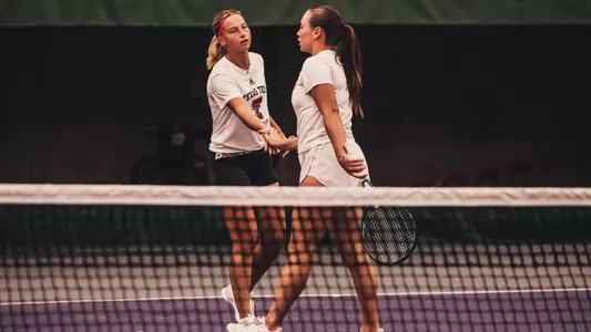 Mariia Hlahola and Avelina Sayfetdinova