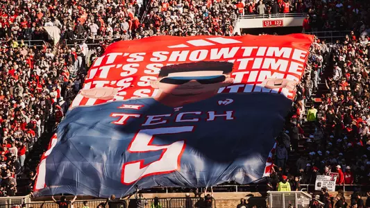 Patrick Mahomes fan banner