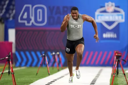 Myles Cole NFL: Combine