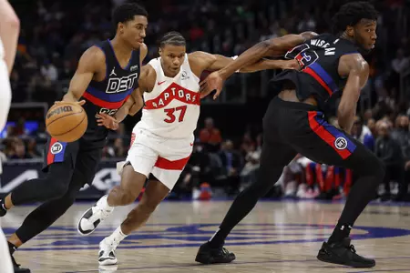 NBA: Toronto Raptors at Detroit Pistons