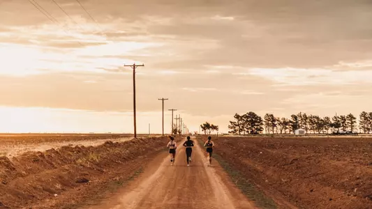 Cross country run quaker