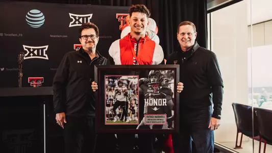 Patrick Mahomes, Kirby Hocutt, Lawrence Schovanec