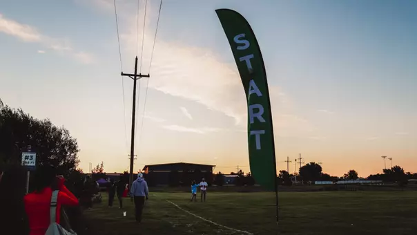 Cross Country start line