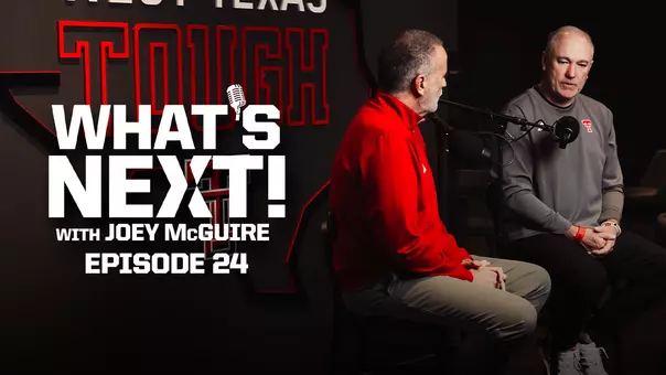 What's Next Podcast TexasTech+ Thumbnail Episode 24