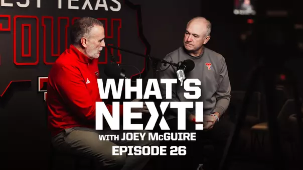 What's Next Podcast TexasTech+ Thumbnail Episode 26