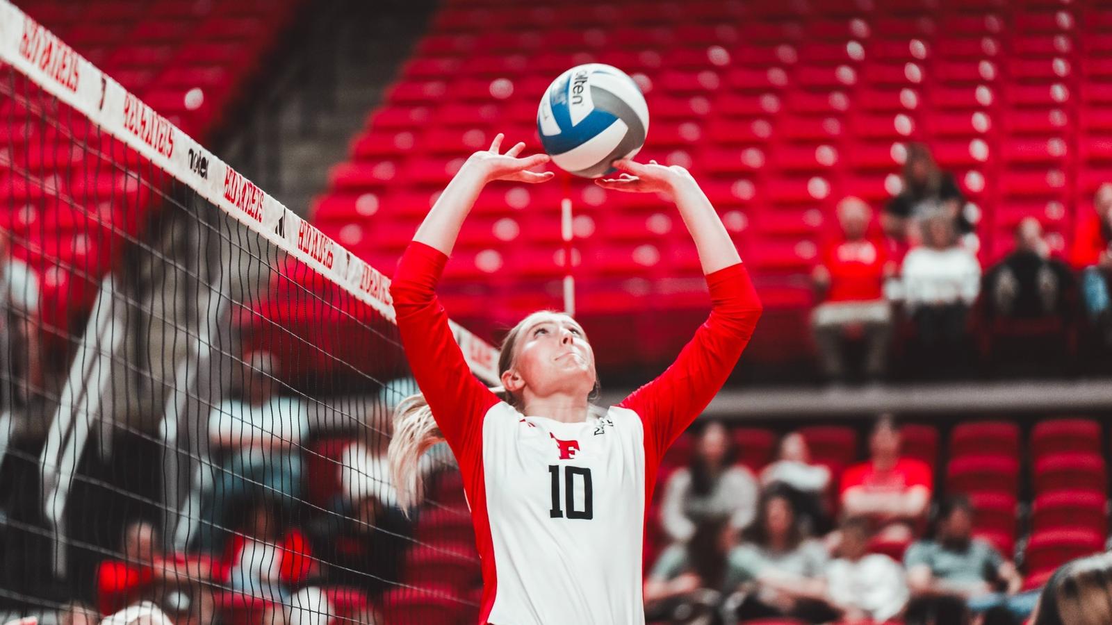 Tech falls to Houston in five