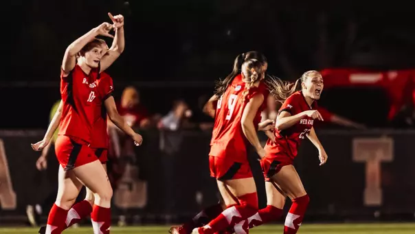 LUBBOCK, TX — NOVEMBER 14: UTSA vs Texas Tech soccer in the First Round of the NCAA Women’s Soccer Tournament on November 14, 2025 in Lubbock, TX. (Photo by Jacob Reiner/Texas Tech Athletics)