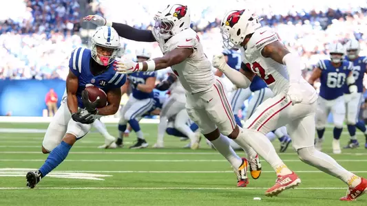 NFL: Arizona Cardinals at Indianapolis Colts | Dadrion Taylor-Demerson