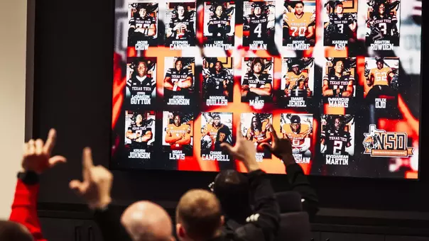 National Signing Day Behind the Scenes on December 3, 2025 in Lubbock, TX. (Photo by Jacob Reiner/Texas Tech Athletics)