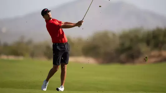 Charlie DeLong, Texas Tech. 2024 Cabo Collegiate, Final Round. Photographed at Twin Dolphin Golf Club in Cabo San Lucas, Mexico on 3/5/24. ©2024 Darren Carroll