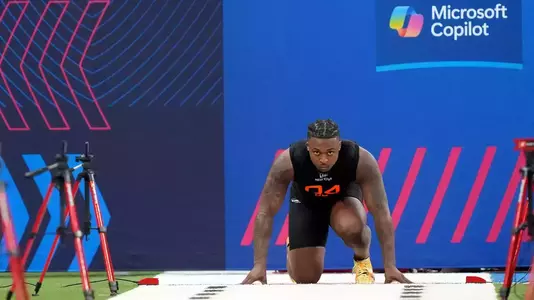 NFL: Combine Tahj Brooks
