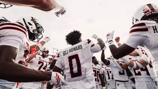 Texas Tech Football Group of Players