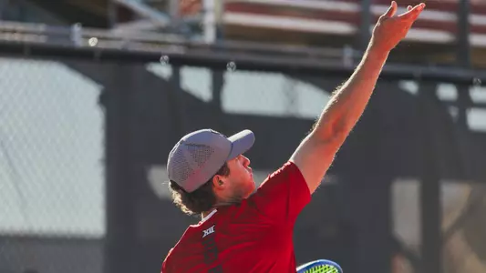 Tyler Stewart Texas Tech MTen vs USM on January 16, 2026 in Lubbock, TX. (Photo by Michael Maddox/Texas Tech Athletics