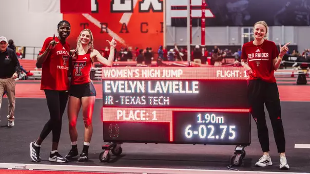 Evelyn Lavielle with Temitope Adeshina (left) and Claire Lowrey (right)