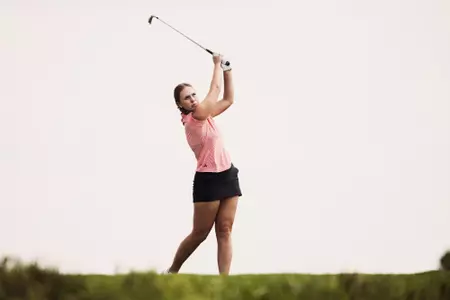 Klara Hurtova practicing at the Rawls Course