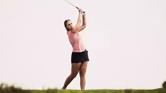 Klara Hurtova practicing at the Rawls Course