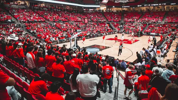 Fans pack the USA for Lady Raiders vs TCU
