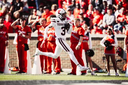 Peyton Morgan scores Texas Tech's fifth defensive touchdown of 2026 at Cincinnati