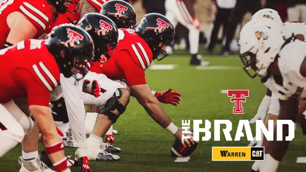 Thumbnail featuring Texas Tech's offensive line versus Arizona State for the second episode of The Brand presented by Asco.