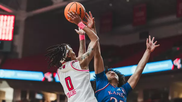 Snudda Collins going up for a mid-range jumper.