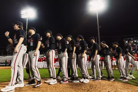 The Red Raiders celebrate their 21-12 win over UTRGV