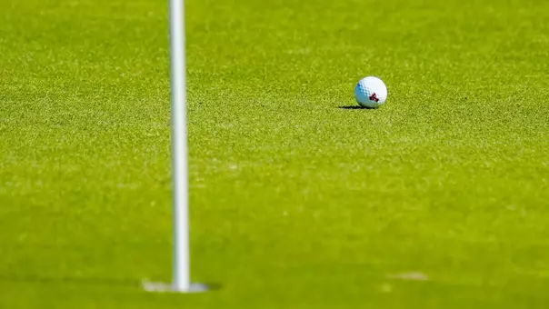 Image of a Texas Tech golf ball