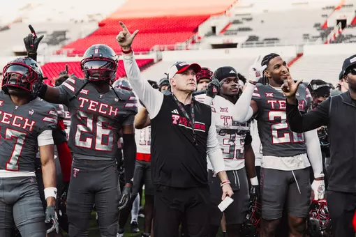 Red Raiders wrap spring under the lights