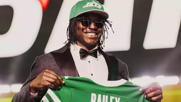 Jets select Bailey No. 2 overall in NFL Draft