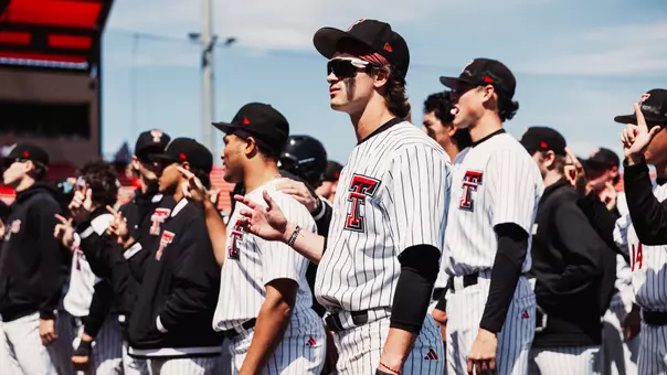 The Red Raiders Sing The Matador Song following Saturday's win over Houston
