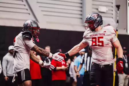 Jett Carpenter | Spring Football Practice 8 in Lubbock, TX on April 4, 2026