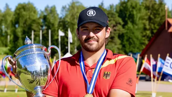 Wiedemeyer with European Amateur Trophy