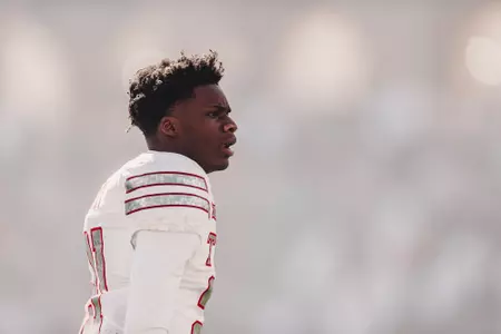 Texas Tech vs. BYU football on November 8, 2025 in Lubbock, TX. (Photo by Texas Tech Athletics)
