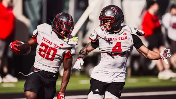 Kenny Johnson and J'Koby Williams at practice