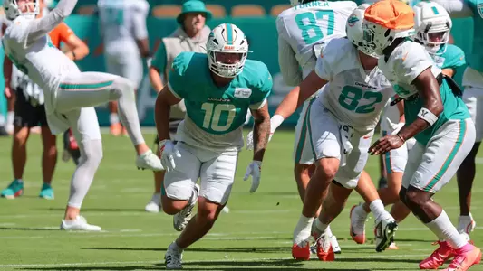 NFL: Miami Dolphins Training Camp | Jacob Rodriguez