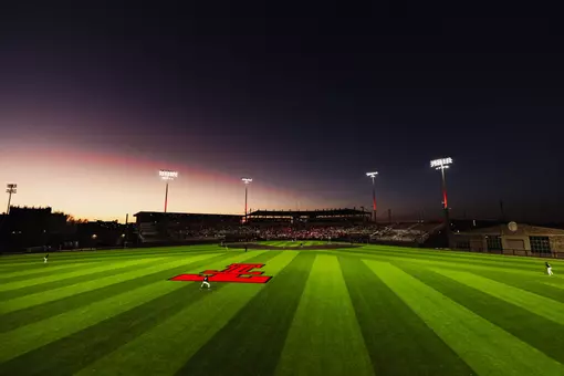 Dan Law Field at Night taken from the CF camera stand