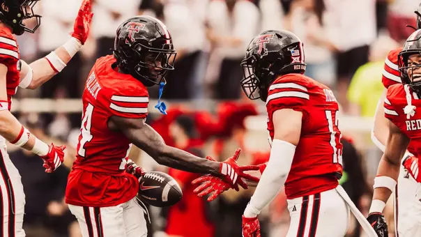 Brice Pollock and Ben Roberts celebrate