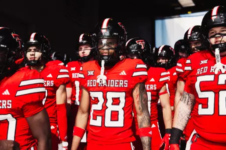 McDonald waits in the tunnel before taking the field against Arizona State.