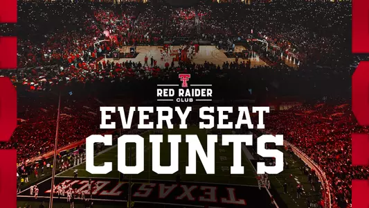 Graphic highlighting the Every Seat Counts program that includes photos from both United Supermarkets Arena and Galaxy Stadium.
