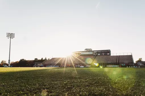 The sun begins to set off over the John Walker Soccer Complex prior to the Red Raiders NCAA Soccer Tournament First Round match against UTSA