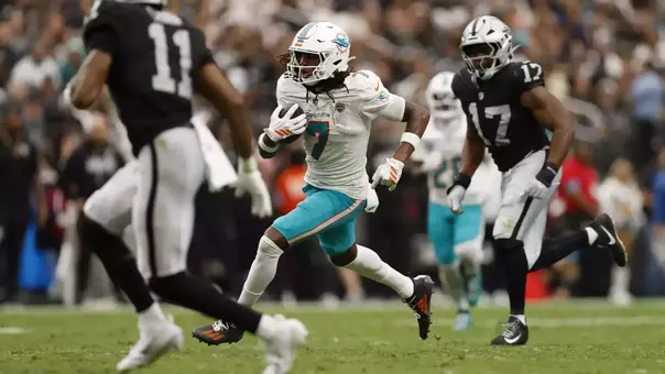 NFL: Miami Dolphins at Las Vegas Raiders