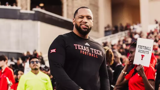 James Blanchard at Kansas vs. Texas Tech football on October 12, 2025 in Lubbock, TX. (Photo by Texas Tech Athletics)