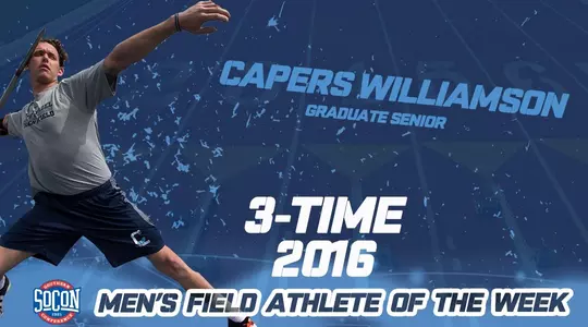 Capers Field athlete of the week May 4